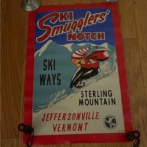 Ski Smugglers' Notch Poster